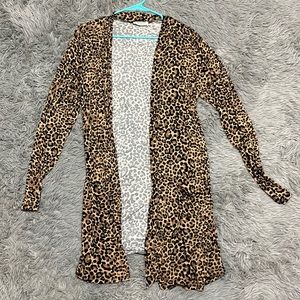 Leopard cardigan